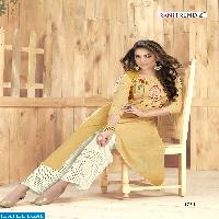 Rani Trendz Lime lite Wholesale Ready made Top n plazzo